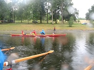 Familienrudern in der Ihme