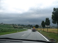 Unterwegs zur Autobahn