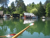 Ferienhaus im Wasser